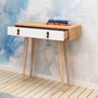 Hanah Home Aparador Dokka en Roble y Blanco